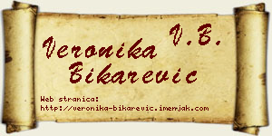 Veronika Bikarević vizit kartica